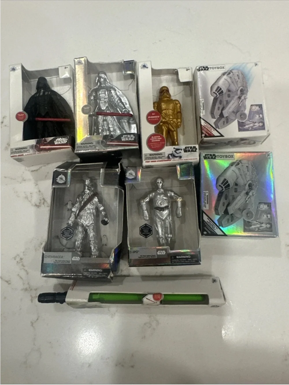 Mini Brands Disney Store Series Assorted figurines Star Wars Lot Of 8